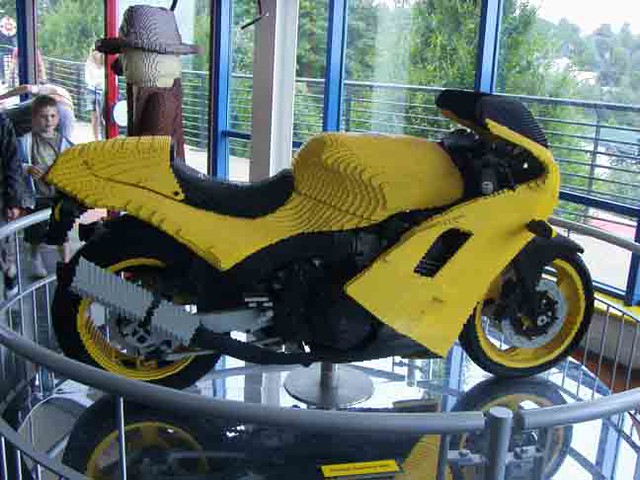 A Lego Motorbike