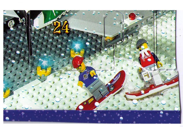 Classic Space Minifig on Advent Calender Box?
