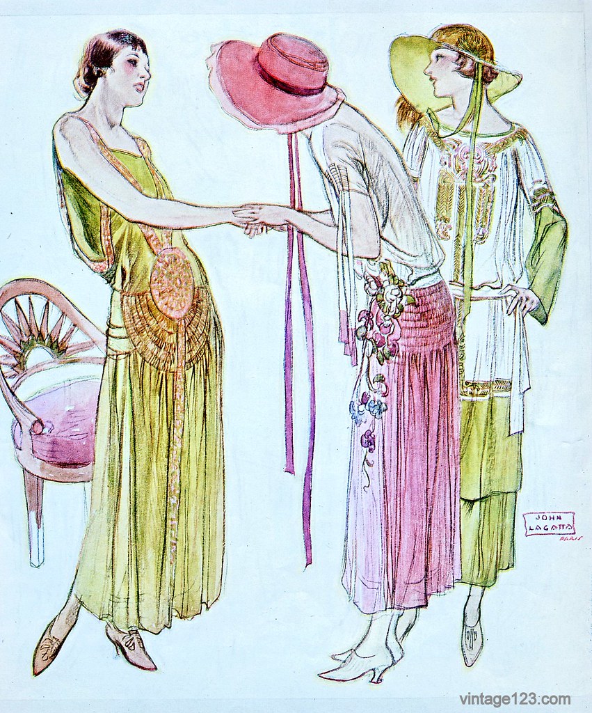 November 1923 Lanvin Fashion