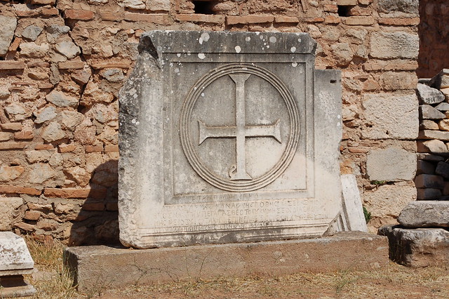 Remains of Christian Church at Delphi