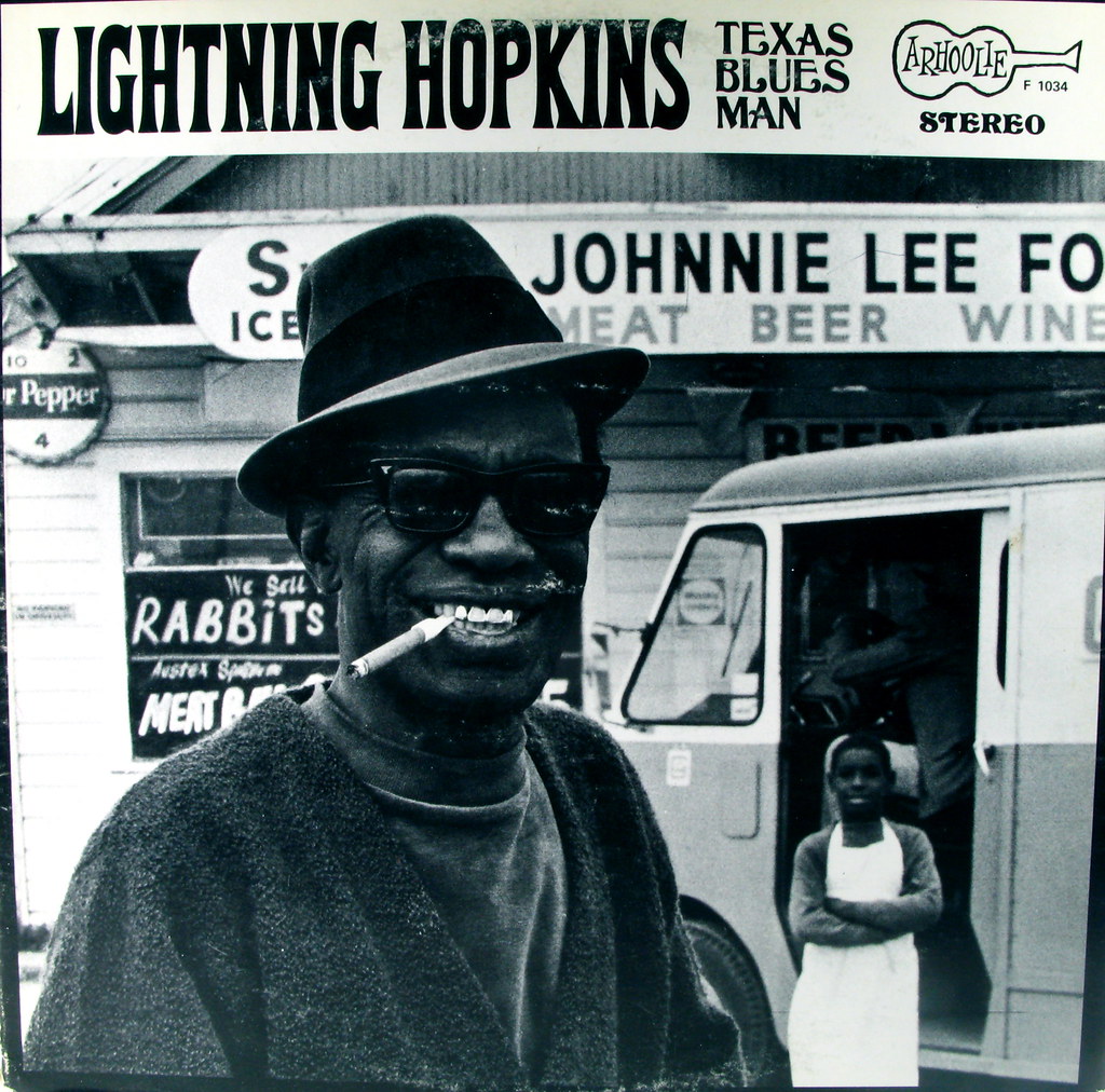Lightning Hopkins - Texas Blues Man (Arhoolie 1034)