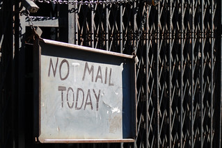 No Mail Today | by UrbanPerspectiV