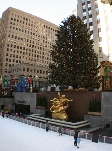 Rockefeller Center Xmas tree. December '08