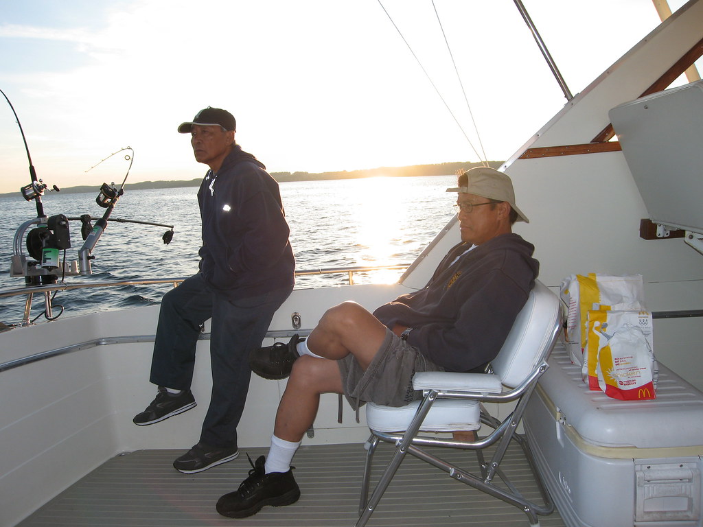 Traverse City Miles Charter Fishing rolaine Flickr