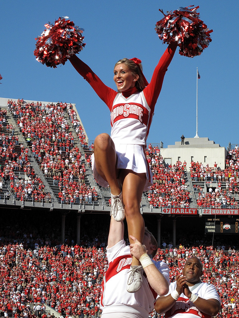 CANON G10 Test Image | Ohio State University Cheerleaders geâ€¦ | Flickr