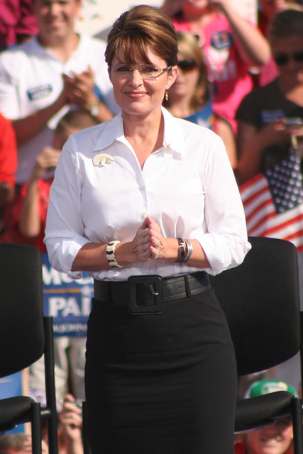 Governor Sarah Palin participates in the "Road to Victory Rally&am...