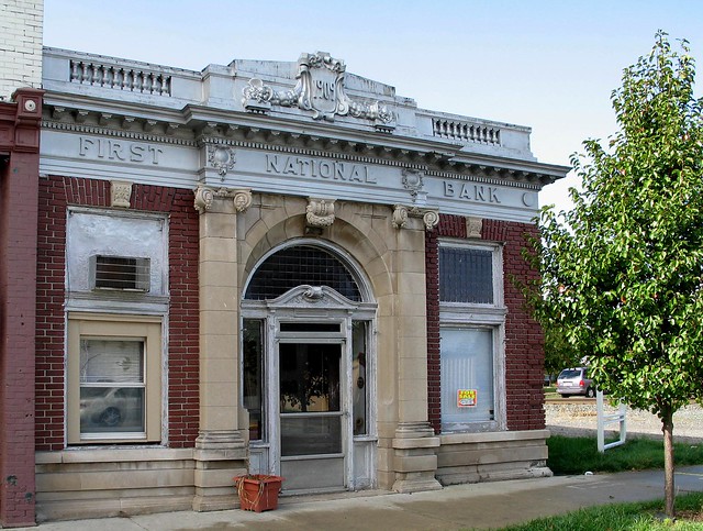 First National Bank building, Weston, Ohio
