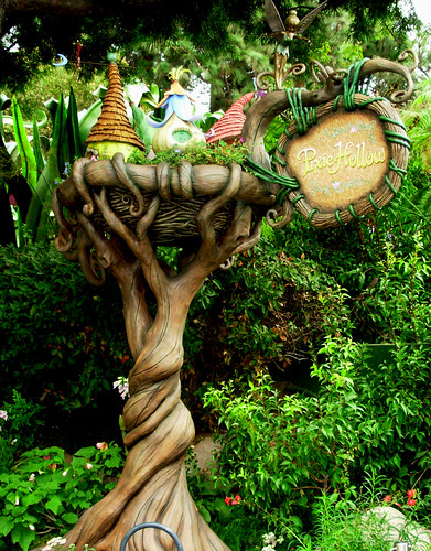 Pixie Hollow Entrance sign | by disneyjulie's son & friends