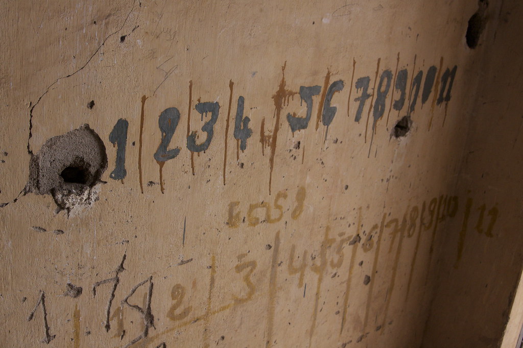 Reduced to Numbers | Cell and prisoner numbers scribbled on … | Ian ...