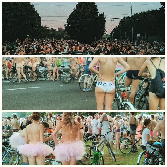 World Naked Bike Ride 2015