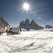 Tre Cime - jedny z nejznámějších vrcholů Dolomit