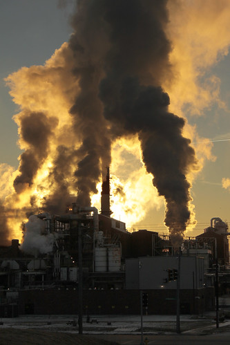 peoriaillinois industry industrial smoke sunrise pollution 117picturesin2017