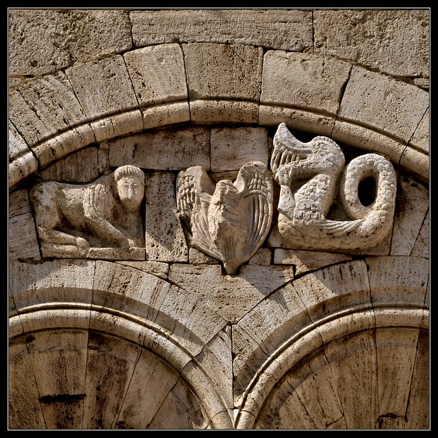 Pieve dei Santi Quirico e Giuditta - particolare facciata laterale