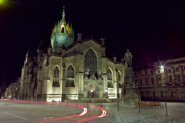 St Giles at Night