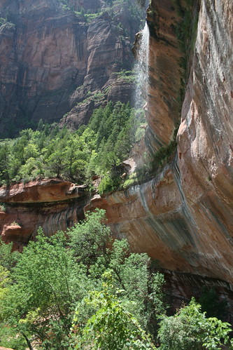 Waterfall in Zion National Park