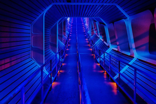 Disney - Space Mountain Star Tunnel by Express Monorail