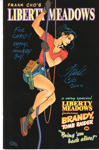 Liberty Meadows Brandy Tomb Raider Frank Cho