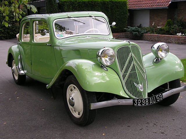 Citroën Traction Avant 7C 38 Découvrable
