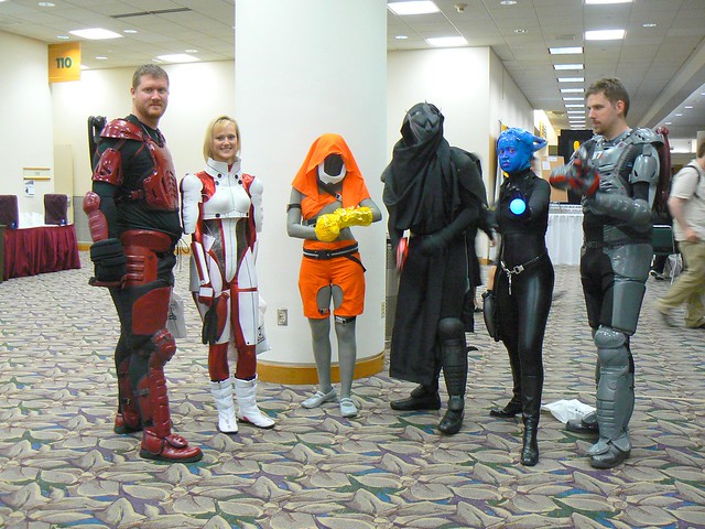Mass Effect costumes at GenCon