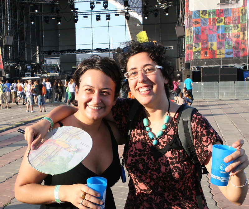 Ambiente en el Summercase 08 Barcelona