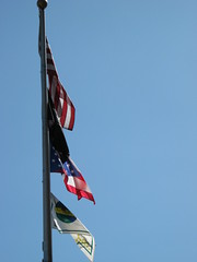 Flagpole, Monroe County Court House, Woodsfield, Ohio (#1019)