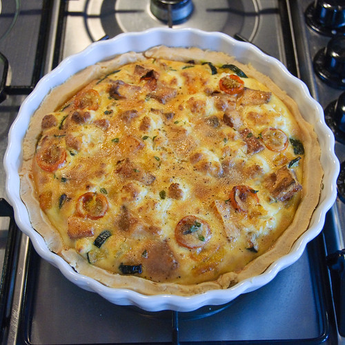 Roast vegetable tart | Our attempt at Yoram Ottolenghi's Roa… | Flickr