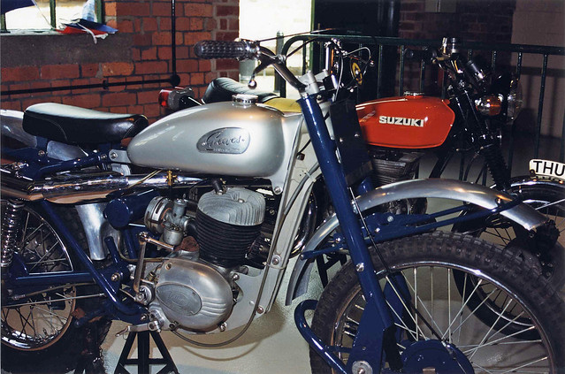 Greeves Motorcycle, Motorbike, Elsecar Heritage Centre, Barnsley, South Yorkshire