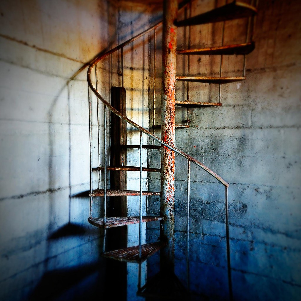 Staircase to hell... lomoed!