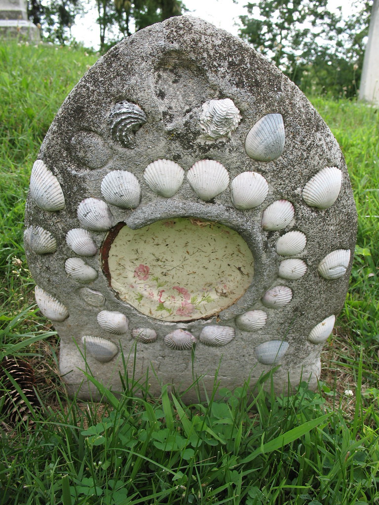 Shell Gravestone Shell Grave | In Salem Church Cemetery Fairfield County Ohio… | ddsiple ...