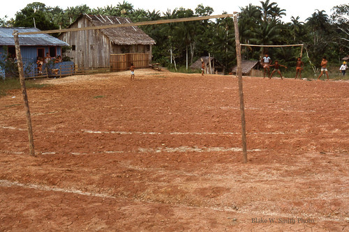 Brazilian soccer-football field, Upper Amazon, Jan 1978 | by Blue-yonder