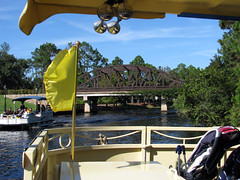 Disney World - river cruise between Port Orleans Resort and Downtown Disney
