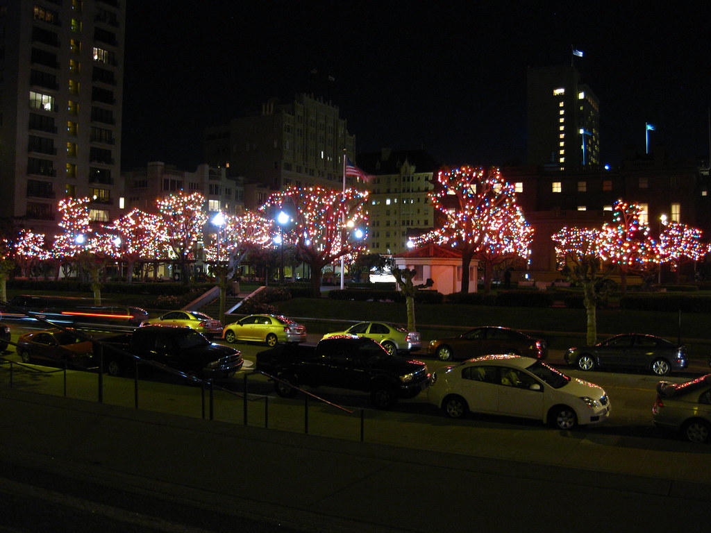 Christmas Lights in Huntington Park