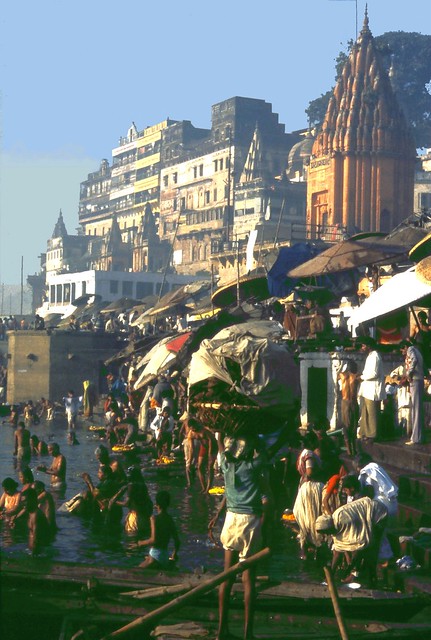 20 years ago! - Benares and the holy Ganges