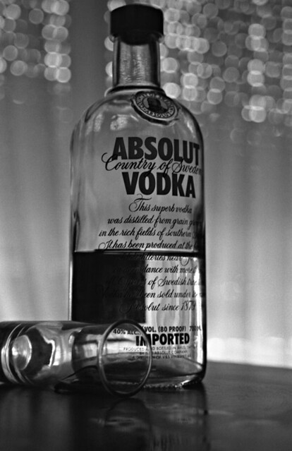 bouteille de vodka