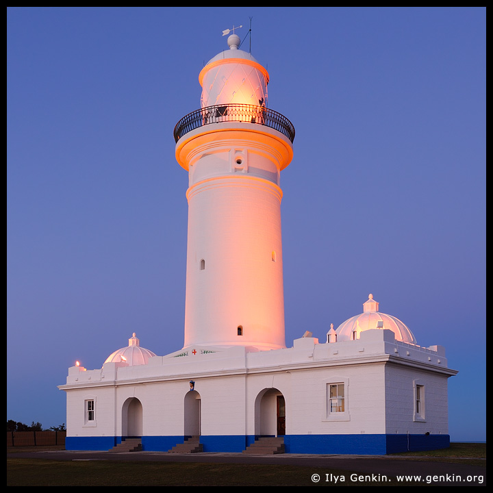 The Macquarie Lighthouse, Sydney, NSW, Australia