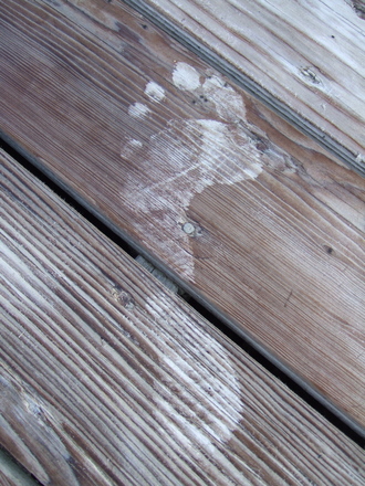 Footprint on Deck