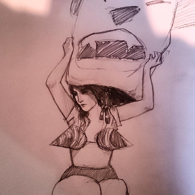 You gotta love it when things get weird. Dr Sketchy's!