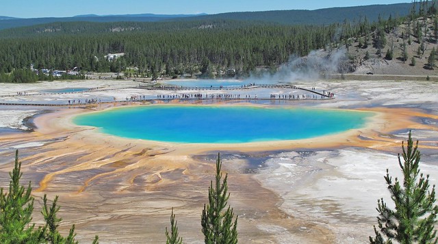 Yellowstone NP ~ Grand Prismatic Spring