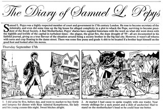 The Diary Of Samuel L. Pepys: Part 1