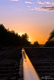 Rail Into the Sunset