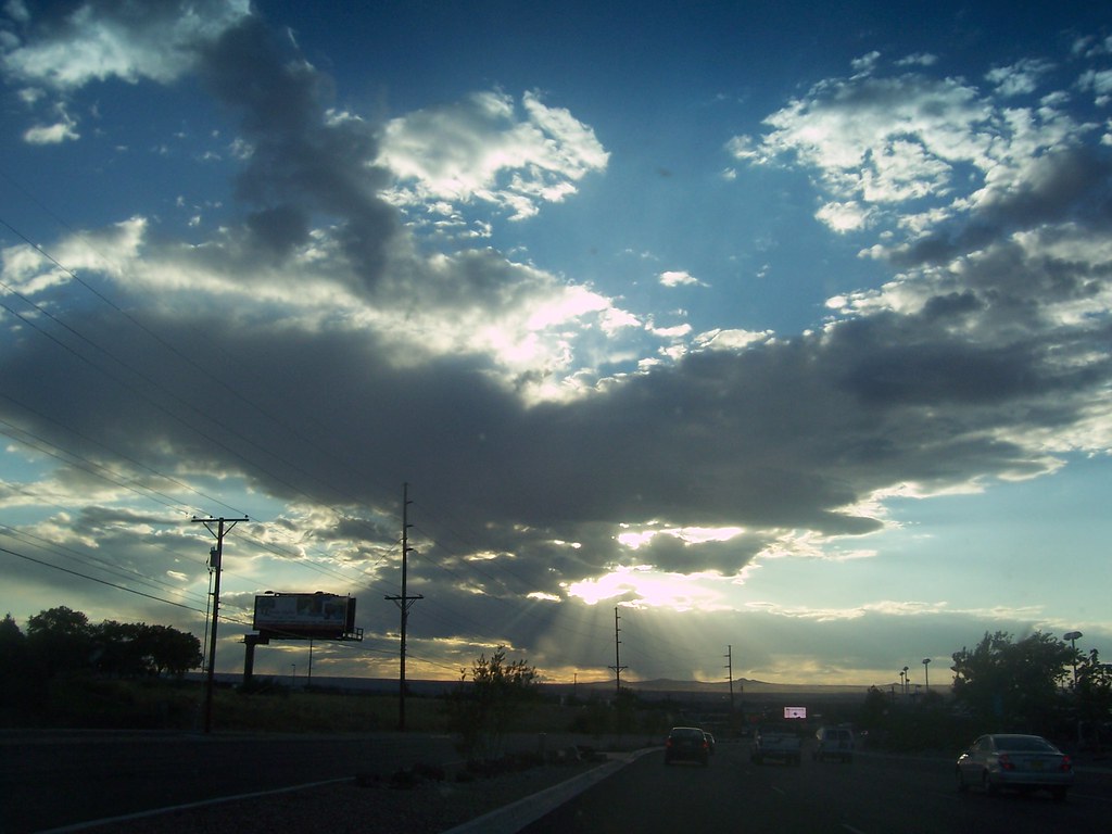 Sunlight and clouds | Albuquerque often displays 