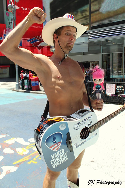 The Naked Cowboy!