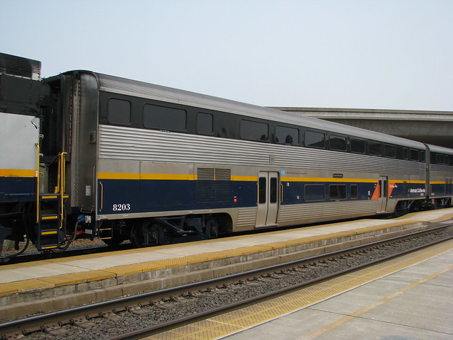 Amtrak California #8203 Coach Baggage - Bodega Bay 2