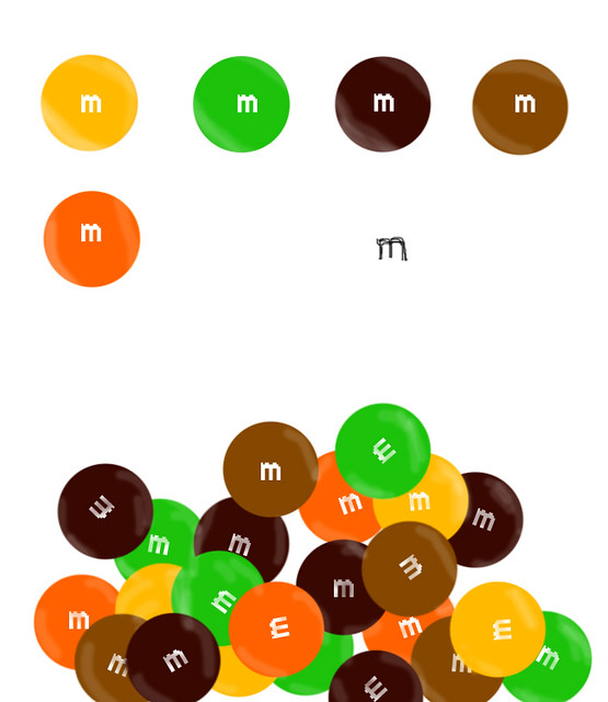 Late 1970's M&M's Colors