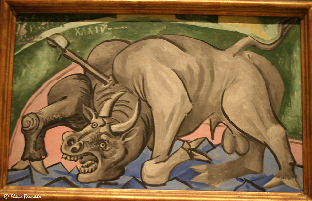 Dying Bull - Pablo Picasso - Série de Nova Iorque: o Museu de Arte Metropolitan - New York's series: The Metropolitan Museum of Art - IMG_20080727_8856
