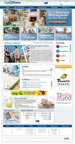 OptHome Web Site