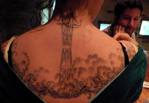 Elly's Sutro Tower ink | Eddie Codel | Flickr