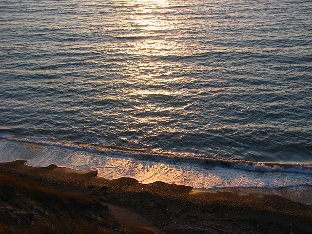 Sunset on the Strait of Juan de Fuca