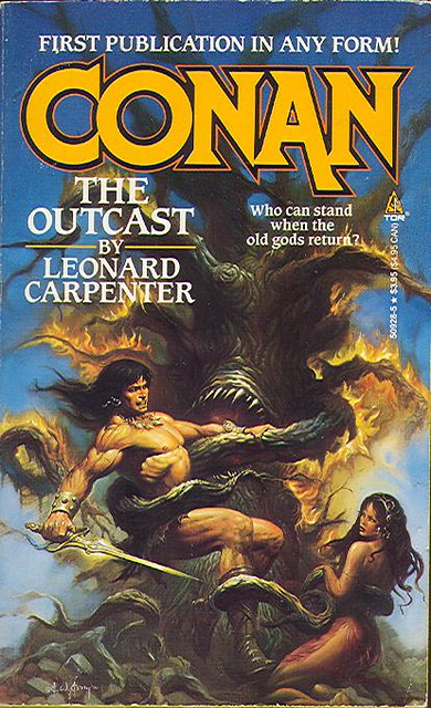 Carpenter, Leonard - Conan the Outcast (1991 PB)