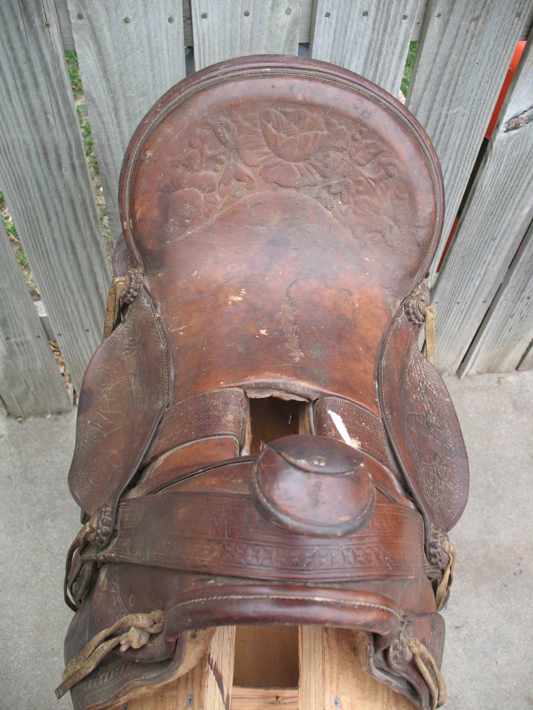 Antique Montgomery Ward Co Chicago Marked Horse Saddle Flickr
